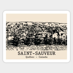 Saint-Sauveur - Québec Magnet